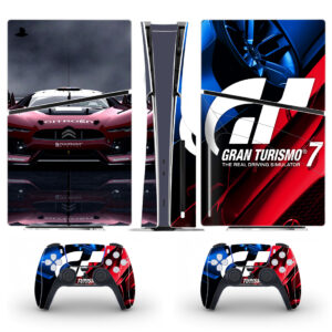 Gran Turismo 7 The Real Driving Simulator Skin Sticker For PS5 Slim Design 1