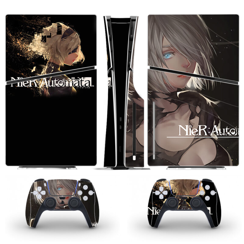 NieR:Automata Skin Sticker For PS5 Slim Design 3