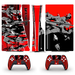 Persona 5 Skin Sticker For PS5 Slim