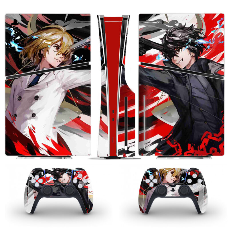 Persona 5 PS5 Slim Skin Sticker Cover