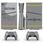 God Of War PS5 Slim Skin Sticker Cover Design 2