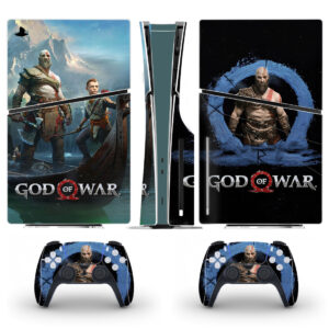 God Of War Skin Sticker For PS5 Slim Design 3