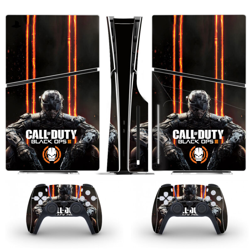 Call Of Duty: Black Ops III Skin Sticker For PS5 Slim