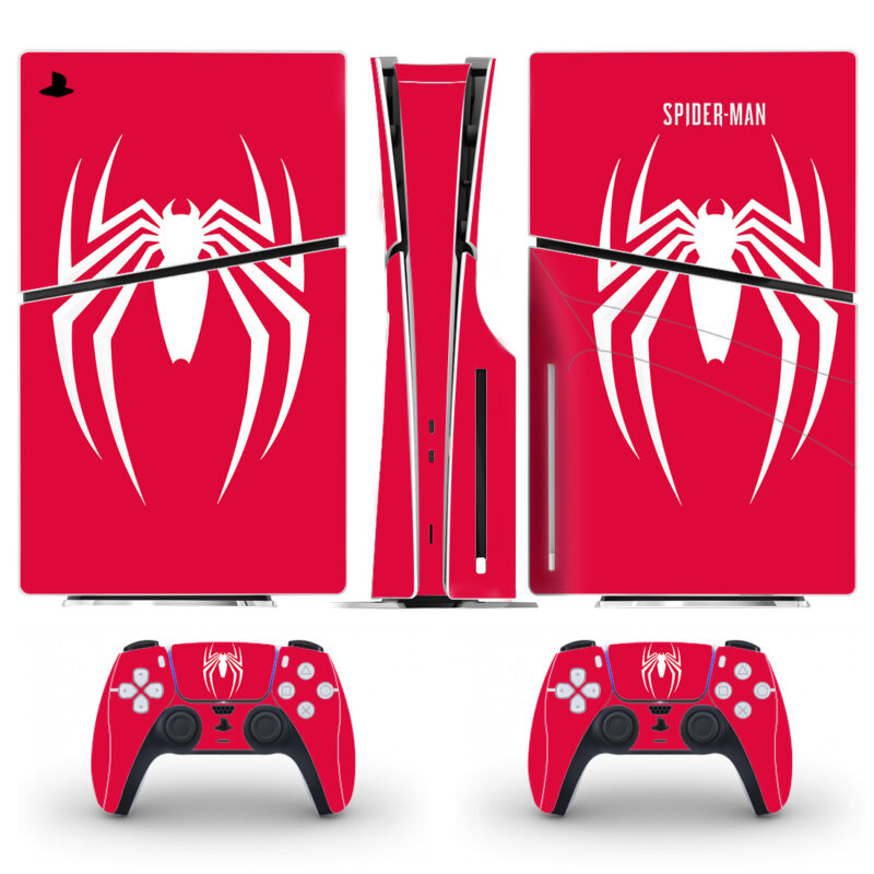 Spider-Man PS5 Slim Skin Sticker Cover Design 7