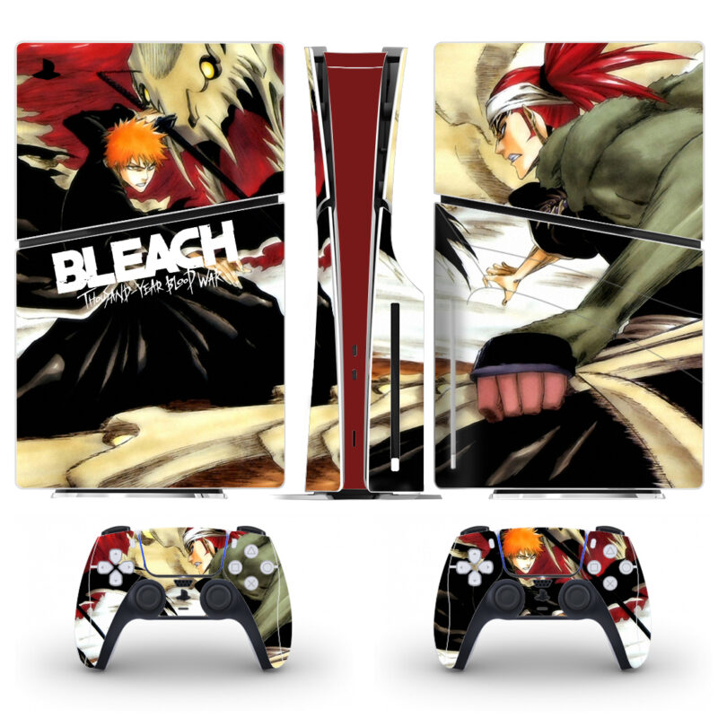 Bleach: Thousand-Year Blood War Skin Sticker For PS5 Slim Design 1