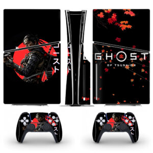 Ghost Of Tsushima Skin Sticker For PS5 Slim