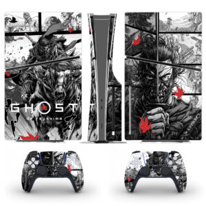 Ghost Of Tsushima PS5 Slim Skin Sticker Cover