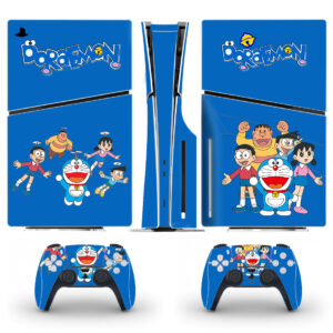 Doraeman Skin Sticker For PS5 Slim