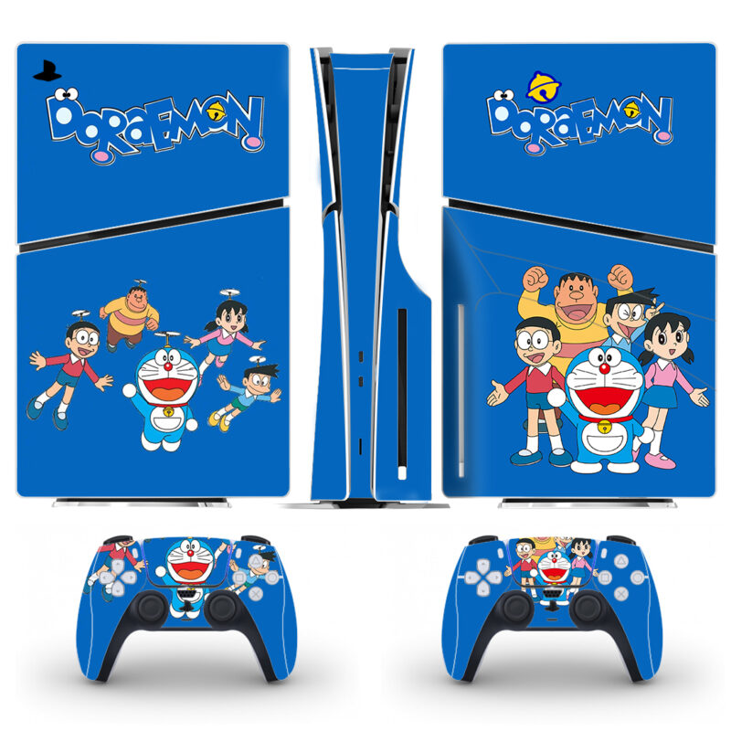 Doraeman Skin Sticker For PS5 Slim