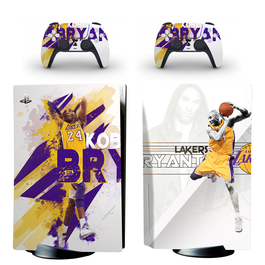Los Angeles Lakers Kobe Bryant PS5 Skin Sticker Decal