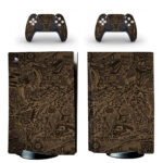 Tribal Air Jordan Pattern PS5 Skin Sticker Decal