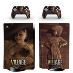 Resident Evil Village PS5 Skin Sticker Decal Design 1