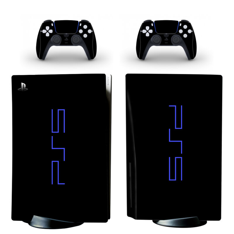 Playstation Symbol PS5 Skin Sticker Decal