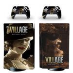 Resident Evil Village PS5 Skin Sticker And Controllers Design 1