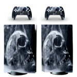 Smoke Skull PS5 Skin Sticker Decal