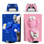 Kaws PS5 Skin Sticker And Controlllers