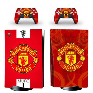 Manchester United F.C. PS5 Skin Sticker And Controllers