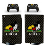 Gucci Mickey Mouse PS5 Skin Sticker Decal