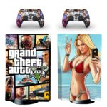 Grand Theft Auto V PS5 Skin Sticker Decal Design 8
