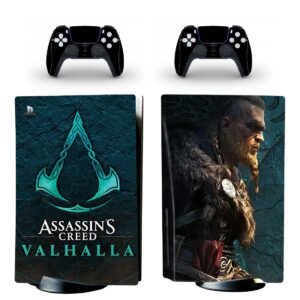 Assassin's Creed Valhalla PS5 Skin Sticker And Controllers Design 5