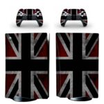 Flag Of The United Kingdom PS5 Skin Sticker And Controllers