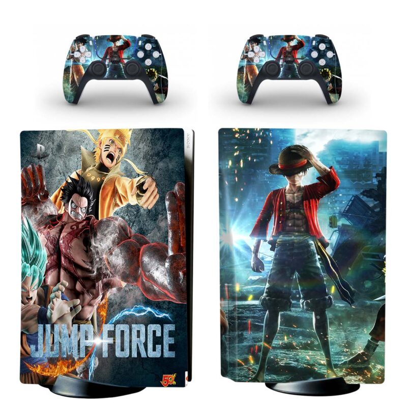 Jump Force PS5 Skin Sticker Decal