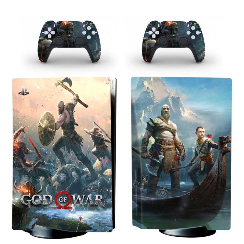 God Of War PS5 Skin Sticker Decal Design 6