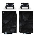 Gray Triangle Pattern PS5 Skin Sticker Decal