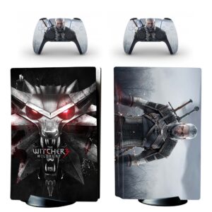 The Witcher 3: Wild Hunt PS5 Skin Sticker And Controllers Design 1