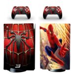 Spider-Man 3 PS5 Skin Sticker And Controllers