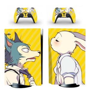 Yellow Beastars PS5 Skin Sticker Decal