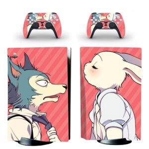 Pink Beastars PS5 Skin Sticker Decal