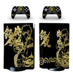 Gintoki Sakata Golden Art PS5 Skin Sticker Decal