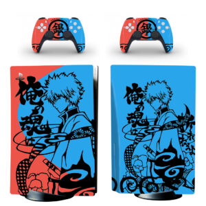 Gintoki Sakata Art PS5 Skin Sticker Decal