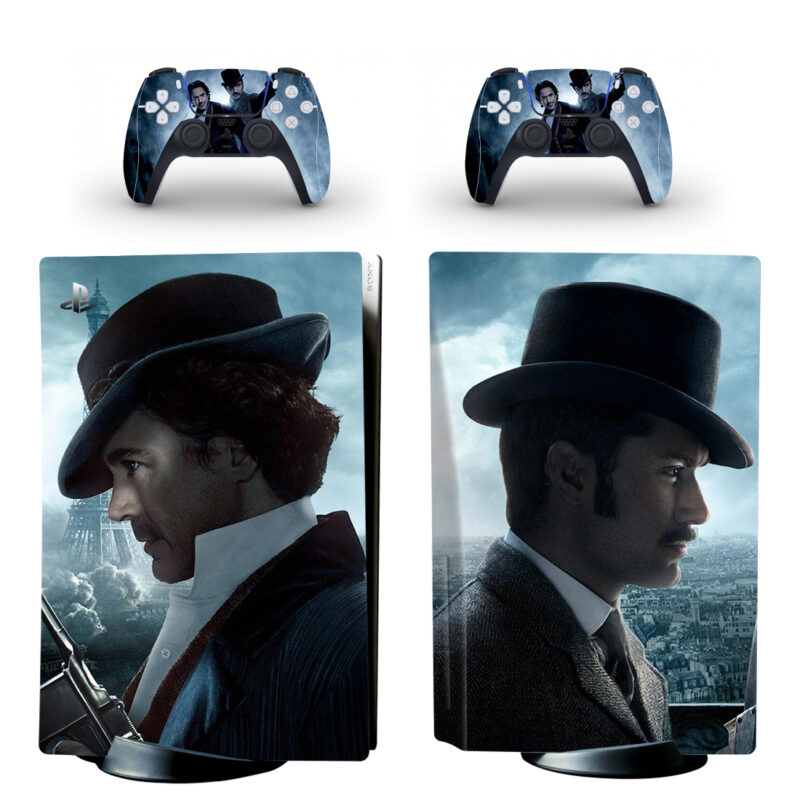 Sherlock Holmes: A Game Of Shadows PS5 Skin Sticker Decal