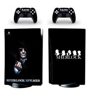 Sherlock Holmes PS5 Skin Sticker Decal