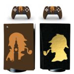 Sherlock Holmes Vector PS5 Skin Sticker Decal