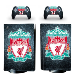 Liverpool F.C. Symbol PS5 Skin Sticker And Controllers