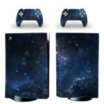 Blue Night Sky PS5 Skin Sticker Decal