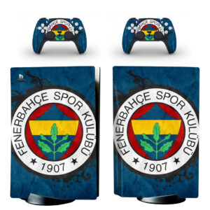 Fenerbahçe Spor Kulübü 1907 PS5 Skin Sticker And Controllers Design 2