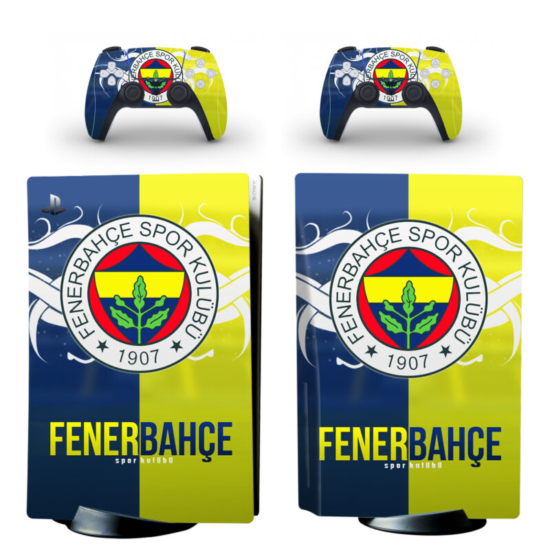 Fenerbahçe Spor Kulübü 1907 PS5 Skin Sticker And Controllers