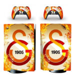 Galatasaray S.K. PS5 Skin Sticker And Controllers