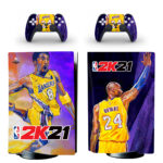 NBA 2K21 Kobe Bryant PS5 Skin Sticker And Controllers