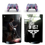 The Last Of Us Part 2 PS5 Skin Sticker And Controllers