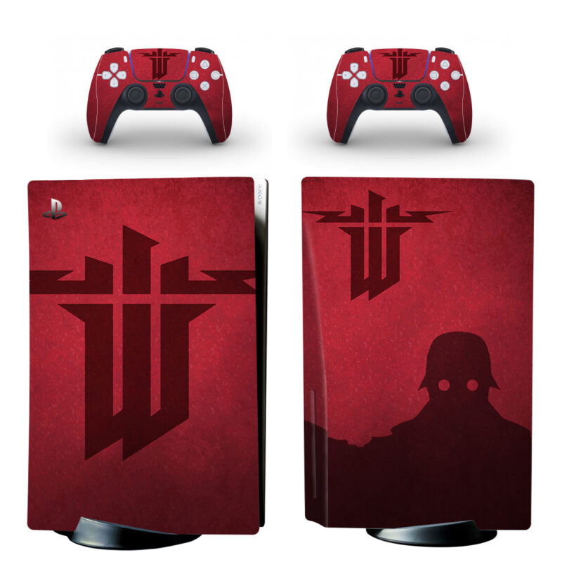 Wolfenstein PS5 Skin Sticker Decal