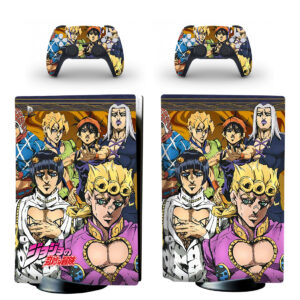 JoJo’s Bizarre Adventure PS5 Skin Sticker And Controllers