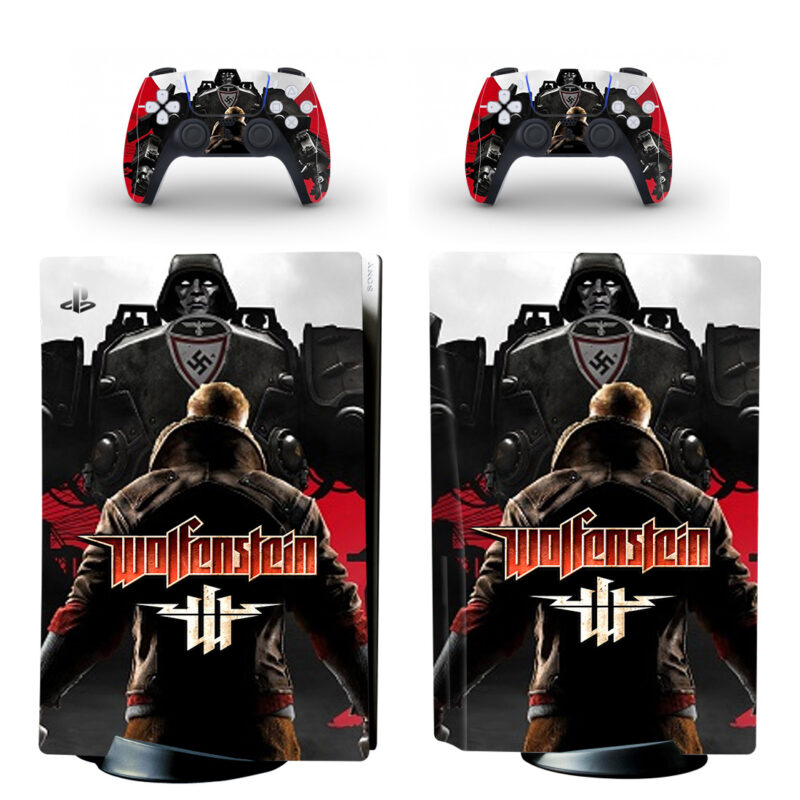 Wolfenstein: The New Order PS5 Skin Sticker Decal