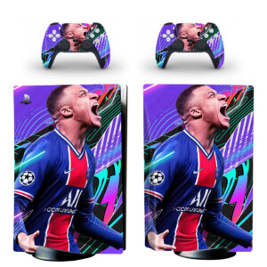 Kylian Mbappe PS5 Skin Sticker Decal