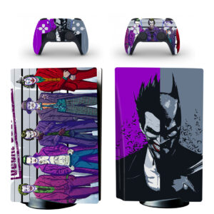 The Usual Suspects Joker And Batman PS5 Skin Sticker Decal