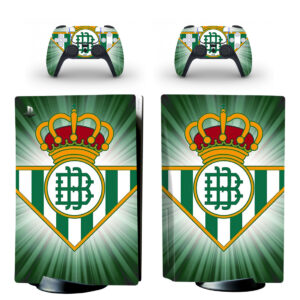 Real Betis Balompié Symbol PS5 Skin Sticker And Controllers